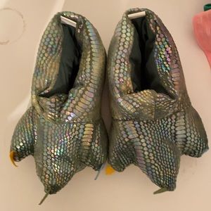 Boys Dinosaur Slippers